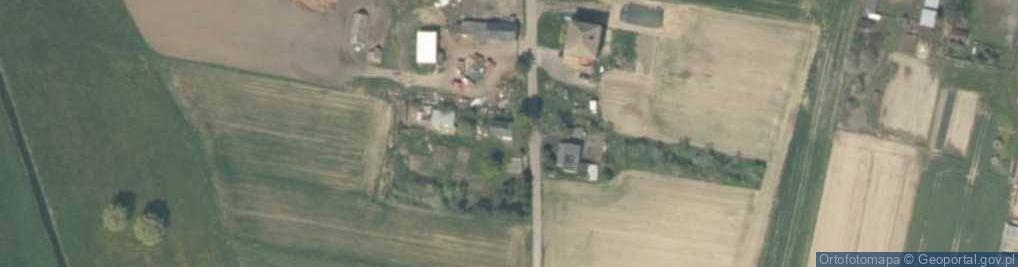 Zdjęcie satelitarne Oporów-Kolonia ul.