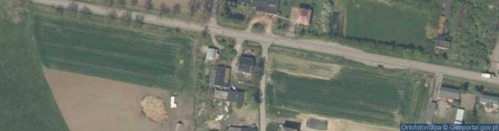 Zdjęcie satelitarne Oporów-Kolonia ul.