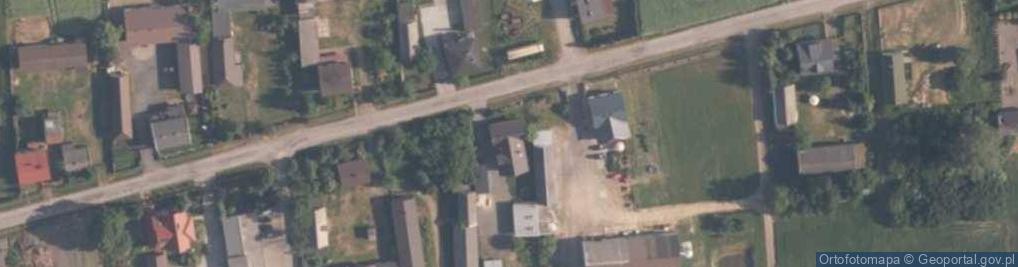Zdjęcie satelitarne Oprzężów ul.