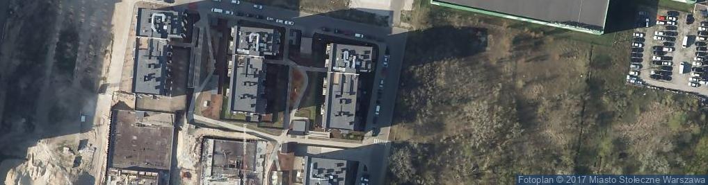 Zdjęcie satelitarne Optyków ul.