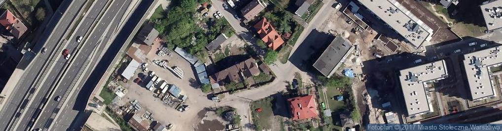 Zdjęcie satelitarne Optyczna ul.