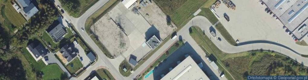 Zdjęcie satelitarne Ordynacka ul.