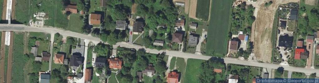 Zdjęcie satelitarne Orzechowa ul.