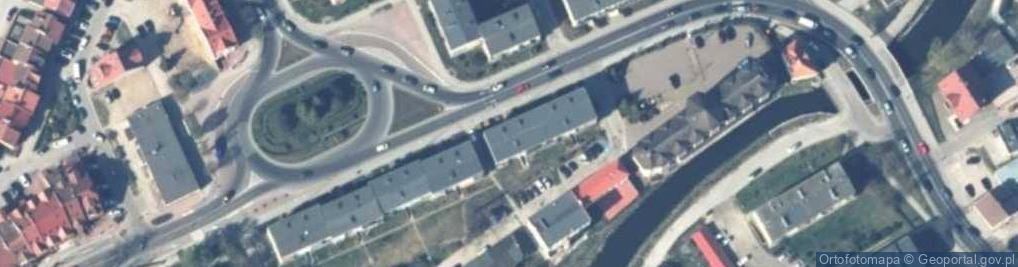Zdjęcie satelitarne Orła Białego ul.
