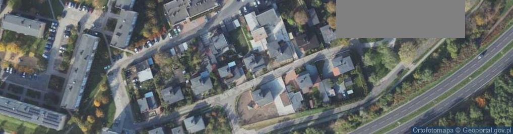 Zdjęcie satelitarne Orcholska ul.