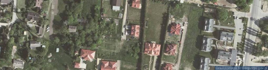 Zdjęcie satelitarne Orleańska ul.