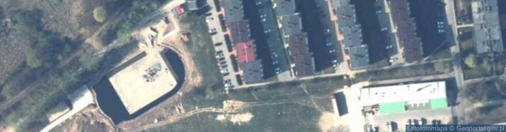 Zdjęcie satelitarne Ornecka ul.