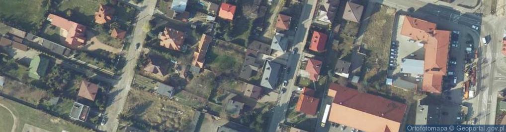 Zdjęcie satelitarne Ordona ul.
