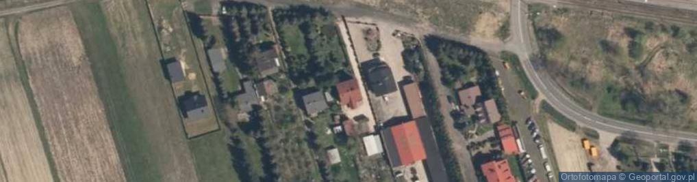 Zdjęcie satelitarne Orchów ul.