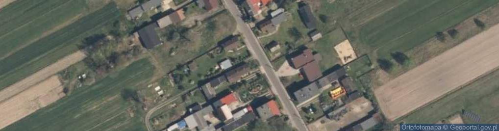 Zdjęcie satelitarne Orpelów ul.