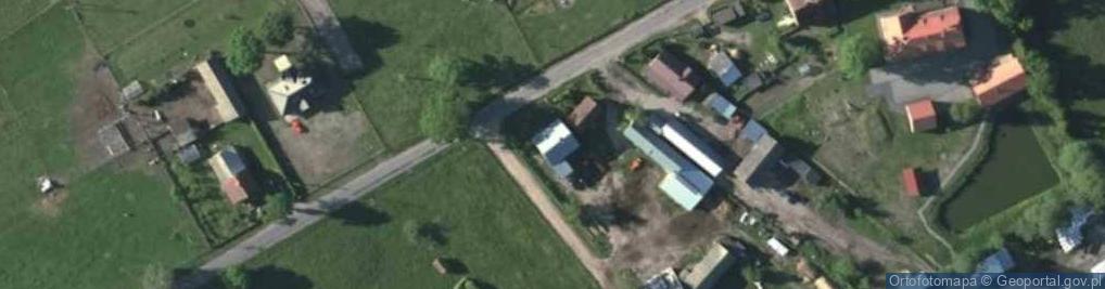 Zdjęcie satelitarne Orzeszki ul.