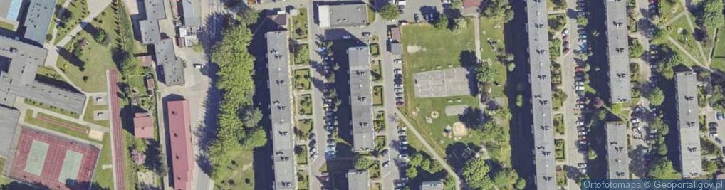 Zdjęcie satelitarne Orłowskiego Aleksandra ul.