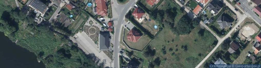 Zdjęcie satelitarne Orzechowa ul.