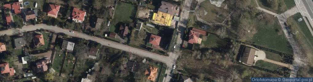 Zdjęcie satelitarne Orłów Piastowskich ul.