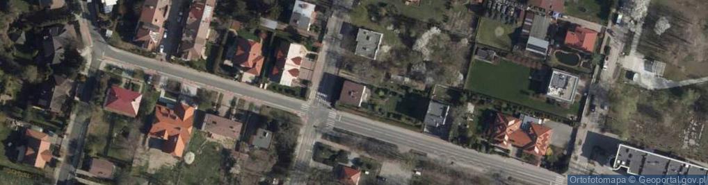 Zdjęcie satelitarne Orłów Piastowskich ul.