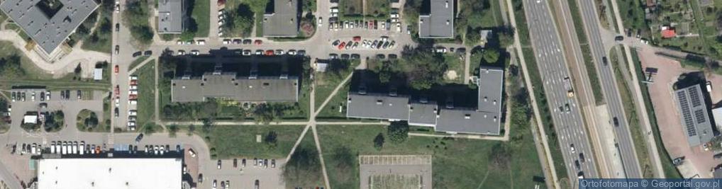 Zdjęcie satelitarne Orłowicza Mieczysława ul.