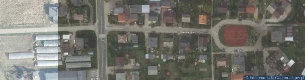 Zdjęcie satelitarne Orzechowa ul.