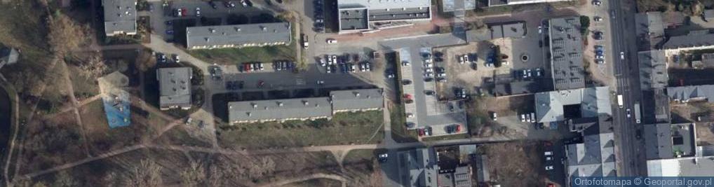 Zdjęcie satelitarne Osiedle Budowlanych os.