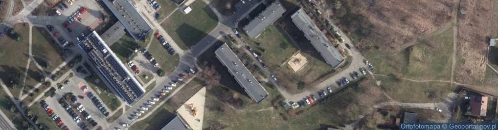 Zdjęcie satelitarne Osiedle Czaplinieckie os.