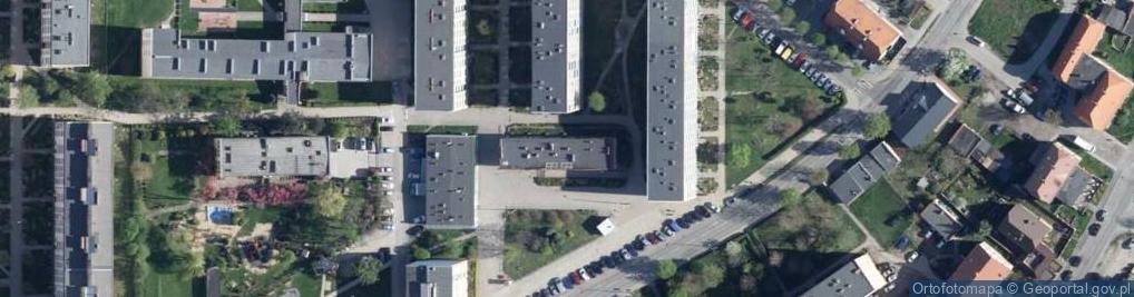 Zdjęcie satelitarne Osiedle Włókniarzy os.