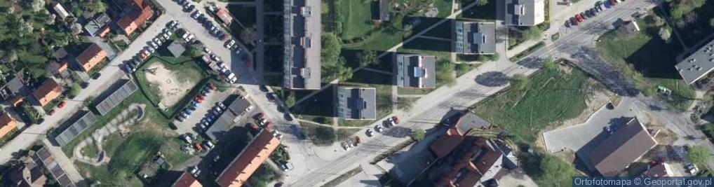 Zdjęcie satelitarne Osiedle Włókniarzy os.