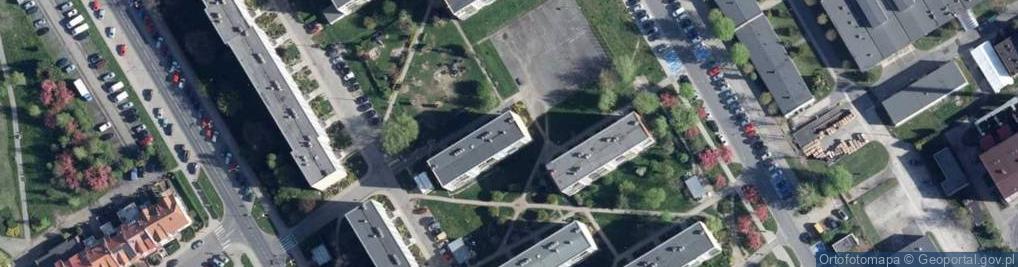 Zdjęcie satelitarne Osiedle XXV-lecia os.