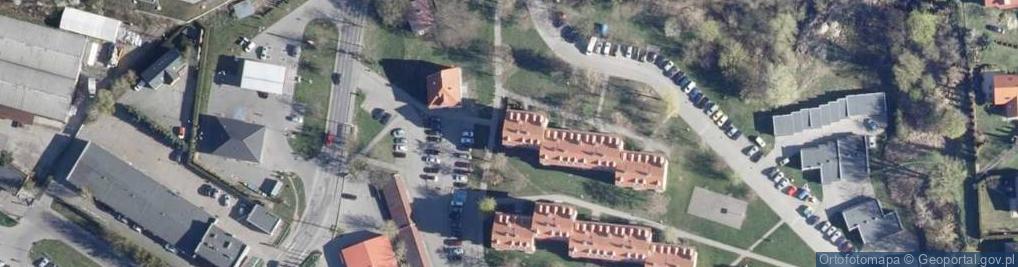 Zdjęcie satelitarne Osiedle Raszei Franciszka, dr. os.