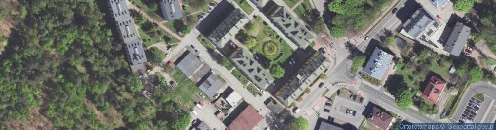 Zdjęcie satelitarne Osiedle Robotnicze os.