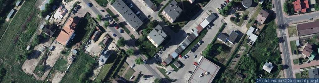 Zdjęcie satelitarne Osiedle Wiślana os.