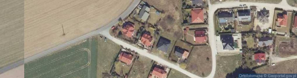 Zdjęcie satelitarne Osiedle Owocowe Wzgórze os.