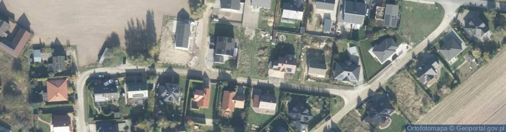 Zdjęcie satelitarne Osiedle Owocowe Wzgórze os.