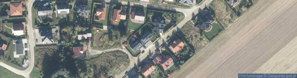 Zdjęcie satelitarne Osiedle Owocowe Wzgórze os.