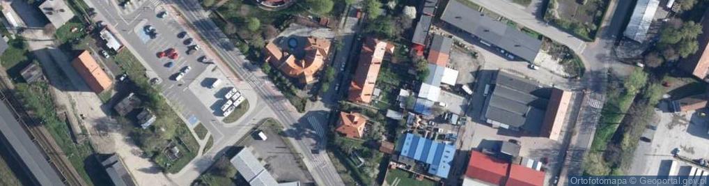 Zdjęcie satelitarne Osadnicza ul.