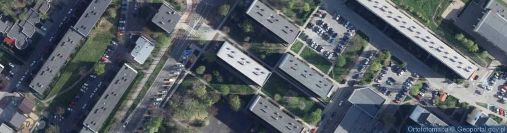 Zdjęcie satelitarne Osiedle Błękitne os.
