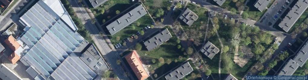 Zdjęcie satelitarne Osiedle Kolorowe os.