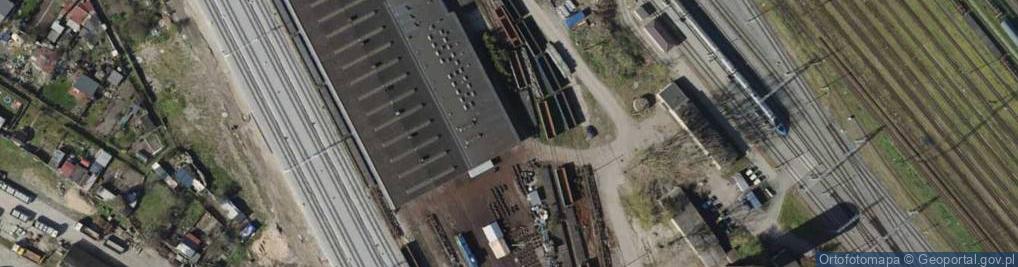 Zdjęcie satelitarne Osada Kolejowa ul.