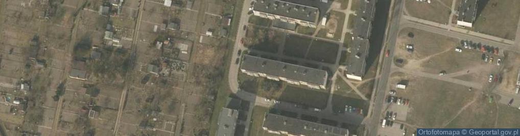 Zdjęcie satelitarne Osiedle Kazimierza Wielkiego os.