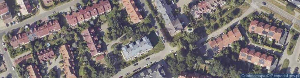Zdjęcie satelitarne Ossolińskich ul.