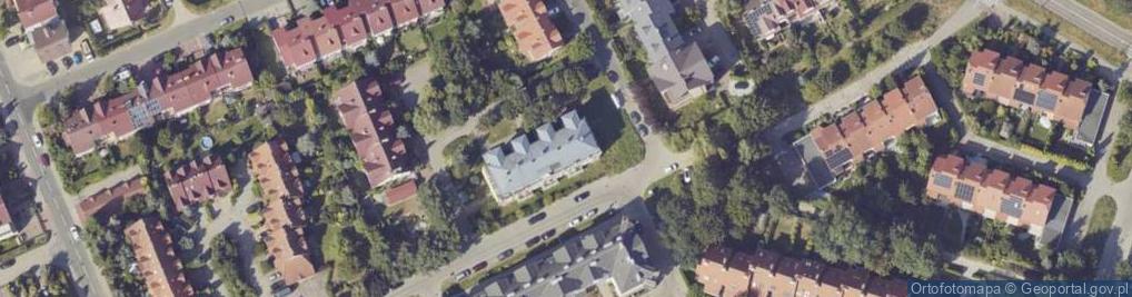 Zdjęcie satelitarne Ossolińskich ul.