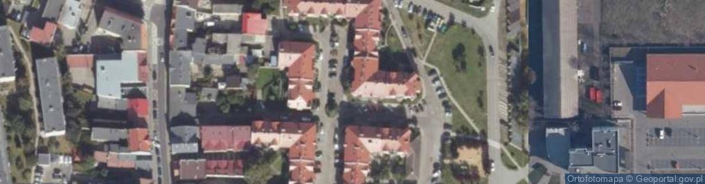 Zdjęcie satelitarne Osiedle Gawrony os.
