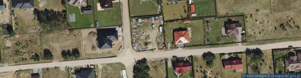 Zdjęcie satelitarne Osieckiej Agnieszki ul.