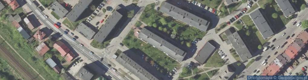 Zdjęcie satelitarne Osiedle Broniewskiego os.