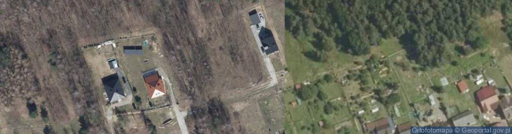 Zdjęcie satelitarne Osiedle na Piaskach os.