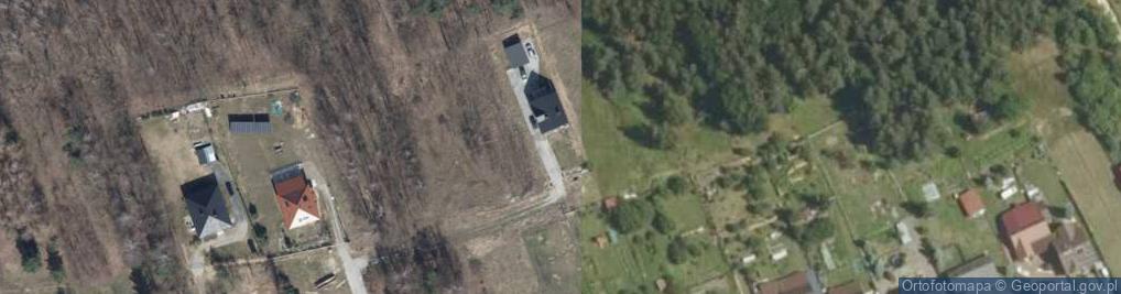 Zdjęcie satelitarne Osiedle na Piaskach os.