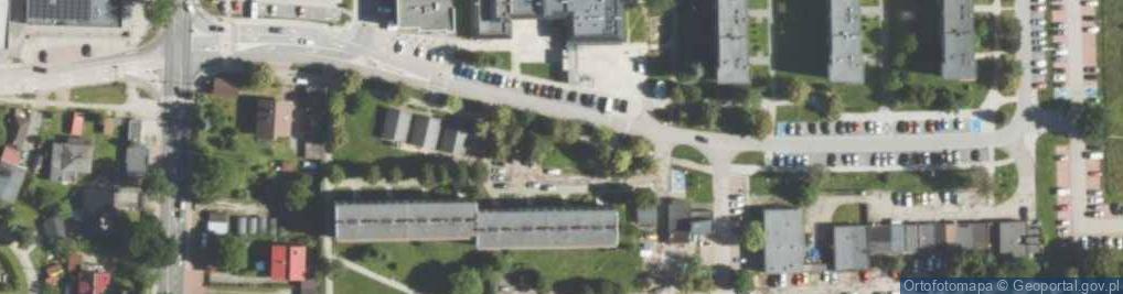 Zdjęcie satelitarne Osiedle Paderewskiego Ignacego Jana os.