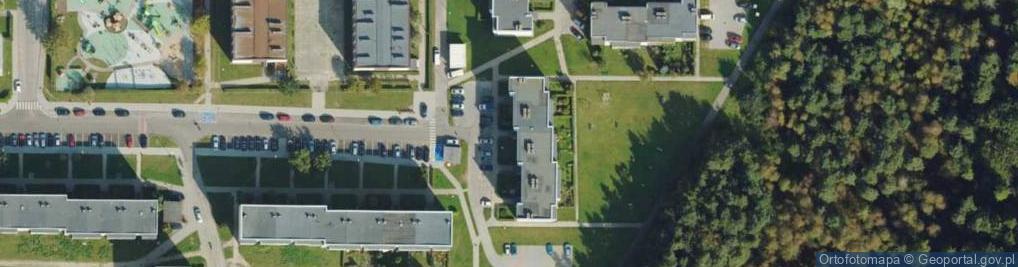Zdjęcie satelitarne Osiedle Wybickiego Józefa, gen. os.