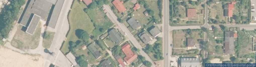 Zdjęcie satelitarne Osada ul.