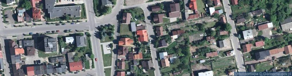 Zdjęcie satelitarne Osińskiego Ludwika ul.