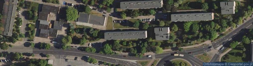Zdjęcie satelitarne Osiedle Legionów os.