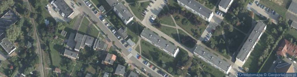 Zdjęcie satelitarne Osiedle Jagiellońskie os.